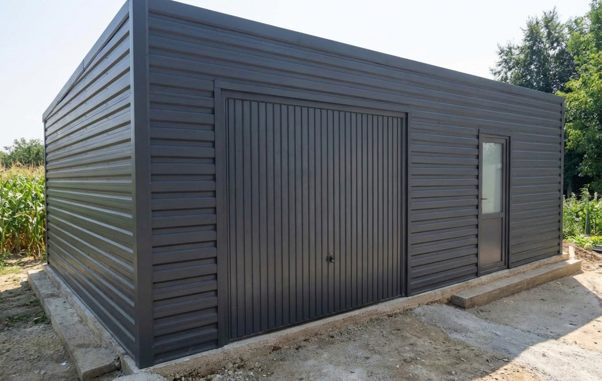 Garaj panouri sandwich 7