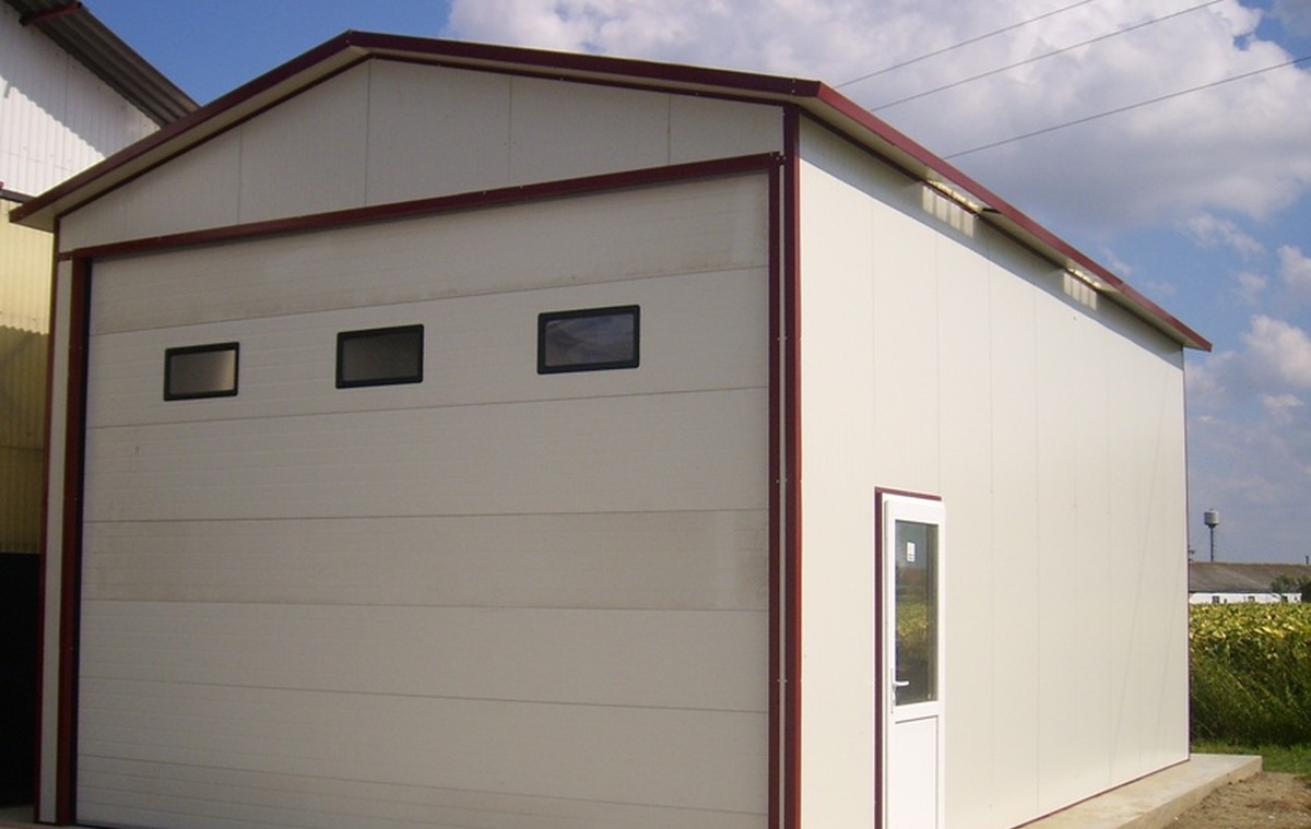 Garaj panouri sandwich 8