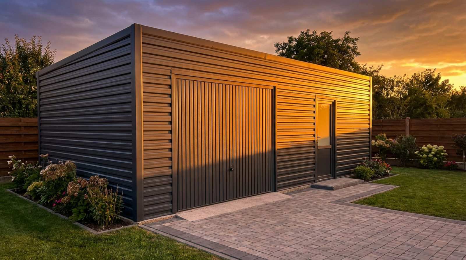 Garaj panouri sandwich 1